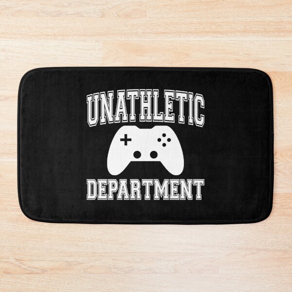 Item preview, Funny Nerdy Unathletic Department Video Game Player White Text designed and sold by MathWare MathClips.