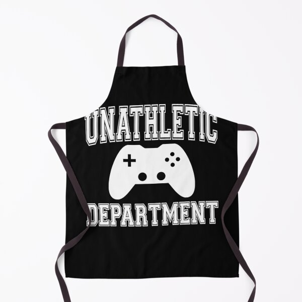 Item preview, Funny Nerdy Unathletic Department Video Game Player White Text designed and sold by MathWare MathClips.
