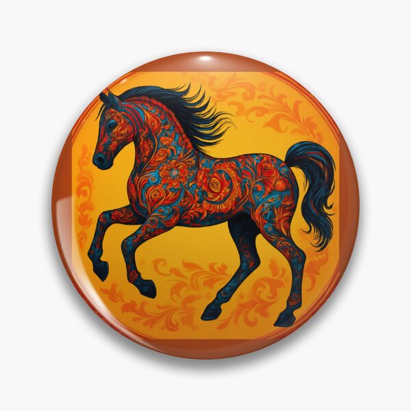 Item preview,  Fire Horse of Luck and Protection 2026 designed and sold by Zofia Sosnecka.