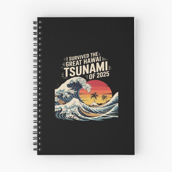 Item preview, Epic Survival I Survived The Great Hawaii Tsunami of 2025 32  designed and sold by CombatTask.