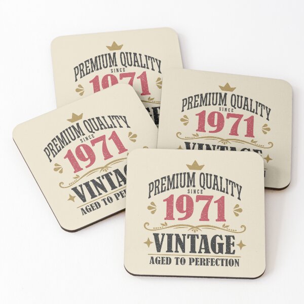 Item preview, 55th Birthday Vintage 1971 Premium Quality 55 Years Old designed and sold by eclecTEEq.