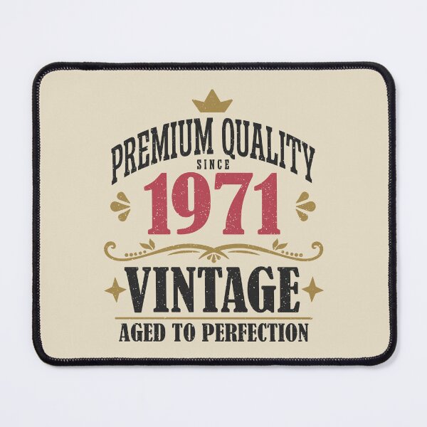 Item preview, 55th Birthday Vintage 1971 Premium Quality 55 Years Old designed and sold by eclecTEEq.