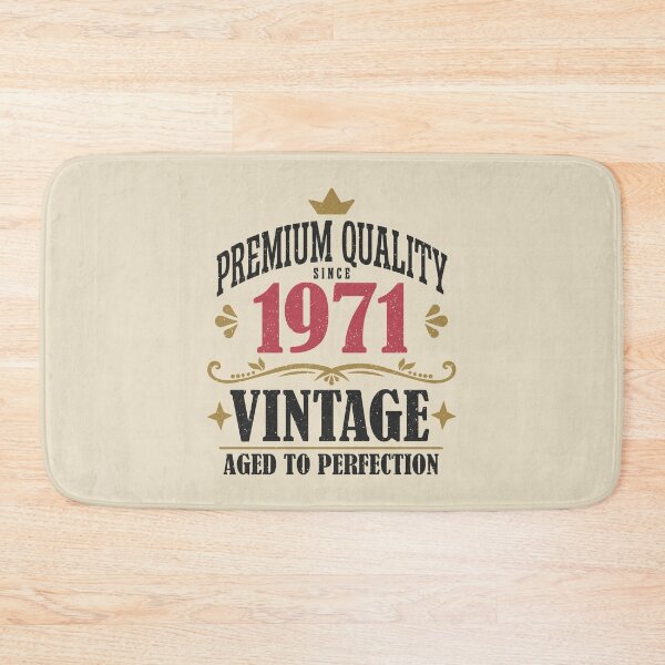 Item preview, 55th Birthday Vintage 1971 Premium Quality 55 Years Old designed and sold by eclecTEEq.