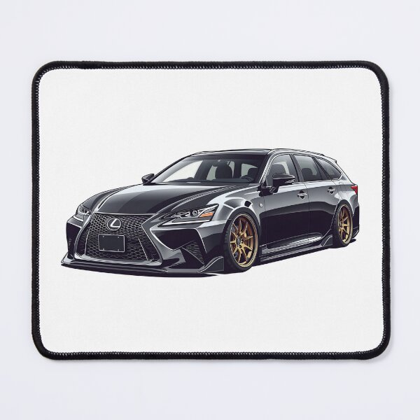 Item preview, Black Lexus GS SportCross VIP Luxury Wagon Sticker designed and sold by PalmixArt.