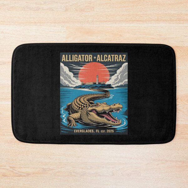 Item preview, Alligator Alcatraz, Florida Everglades Prison 4  designed and sold by PowAcademy.