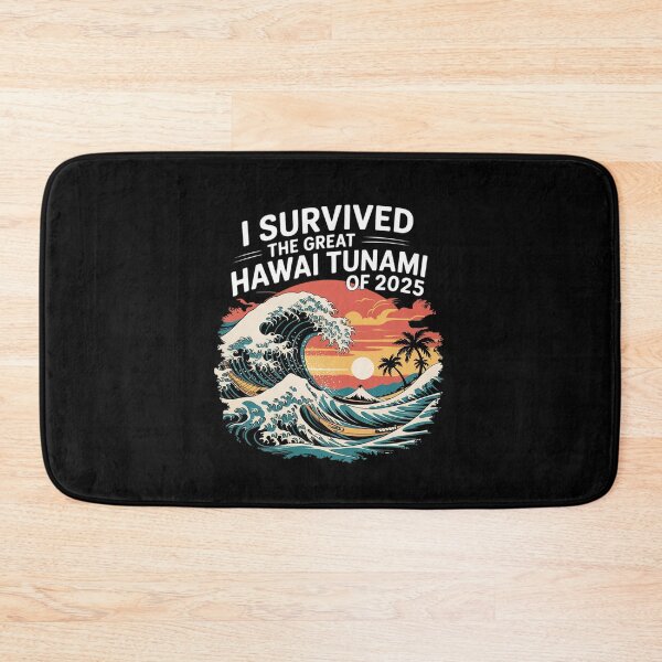 Item preview, Epic Survival I Survived The Great Hawaii Tsunami of 2025 33  designed and sold by MythWoot.