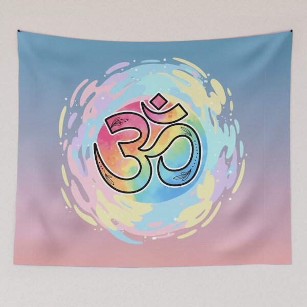 Item preview, Colorful Om designed and sold by mezzilicious.