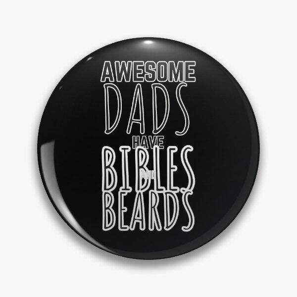 Item preview,  Awesome Dads Have Bibles and Beards – Christian Beard Dad T‑Shirt designed and sold by w66aboo.
