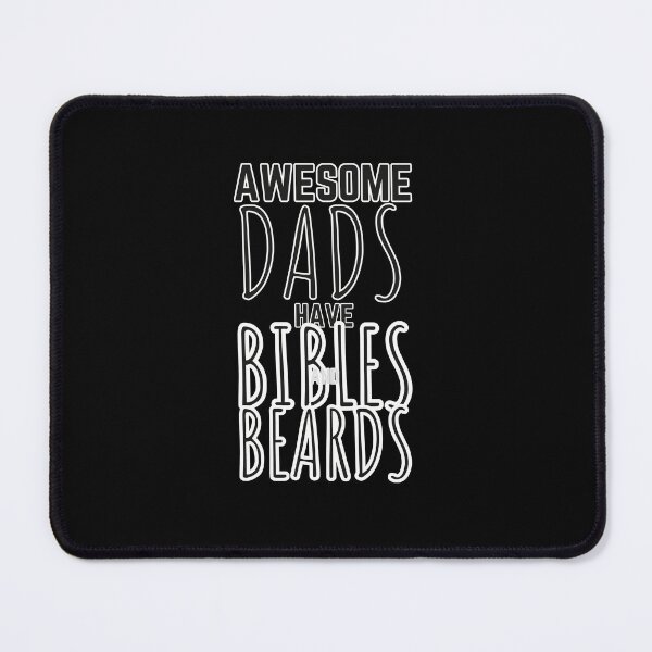 Item preview, Awesome Dads Have Bibles and Beards – Christian Beard Dad T‑Shirt designed and sold by w66aboo.