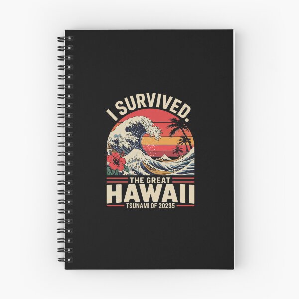 Item preview, Epic Survival I Survived The Great Hawaii Tsunami of 2025 36  designed and sold by CombatTask.