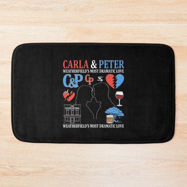 Item preview,  Carla Connor Peter Barlow | Coronation Street Carla Peter Ship Drama Tee designed and sold by GeniePixel.