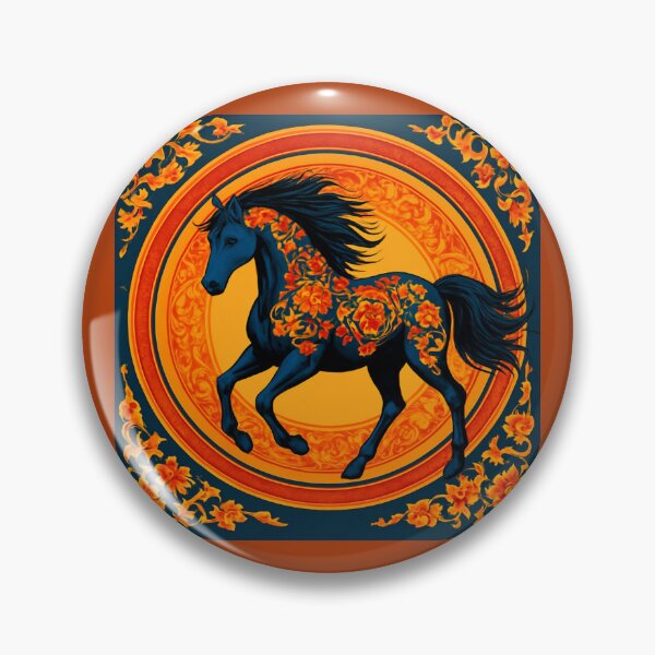 Item preview, Fire Horse of Luck and Protection 2026 designed and sold by Zofia Sosnecka.