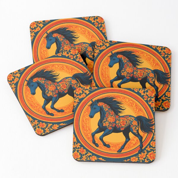Item preview, Fire Horse of Luck and Protection 2026 designed and sold by Zofia Sosnecka.