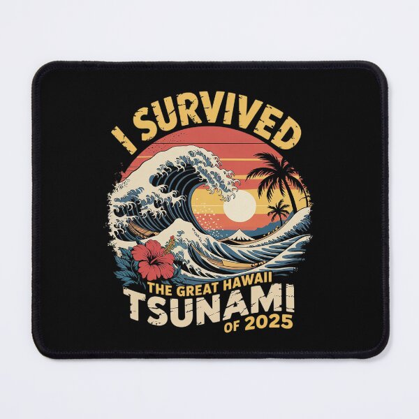 Item preview, Epic Survival I Survived The Great Hawaii Tsunami of 2025 43 designed and sold by MythWoot.