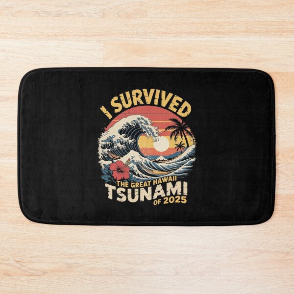 Item preview, Epic Survival I Survived The Great Hawaii Tsunami of 2025 43  designed and sold by MythWoot.