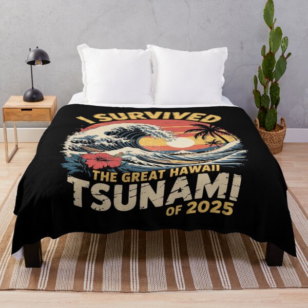 Item preview, Epic Survival I Survived The Great Hawaii Tsunami of 2025 43  designed and sold by MythWoot.