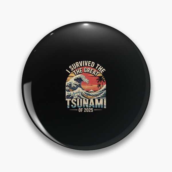 Item preview, Epic Survival I Survived The Great Hawaii Tsunami of 2025 44  designed and sold by CombatTask.