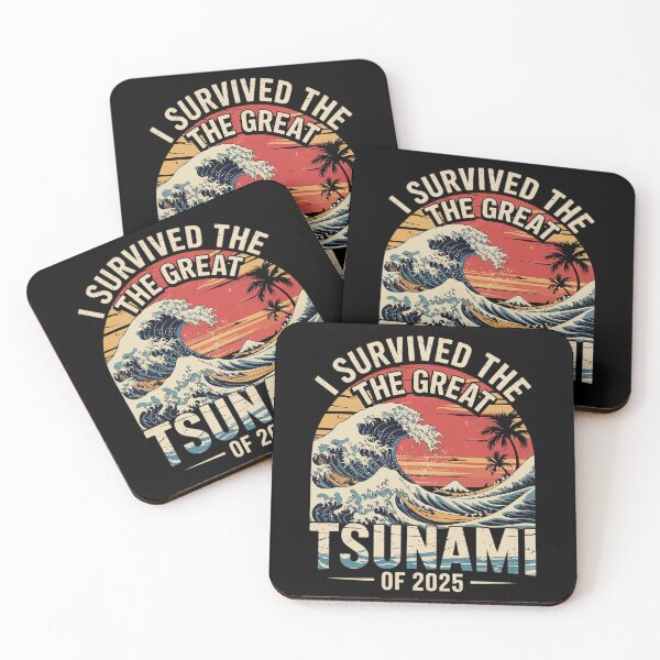 Item preview, Epic Survival I Survived The Great Hawaii Tsunami of 2025 44  designed and sold by CombatTask.