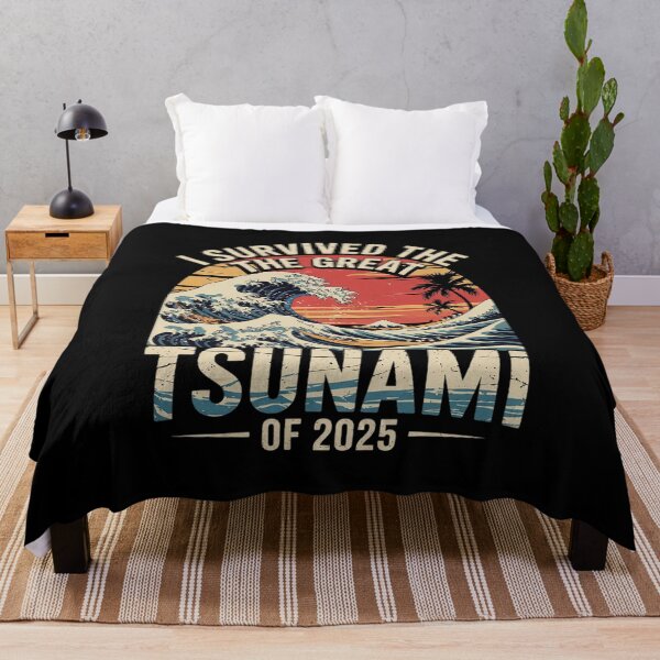 Item preview, Epic Survival I Survived The Great Hawaii Tsunami of 2025 44  designed and sold by CombatTask.
