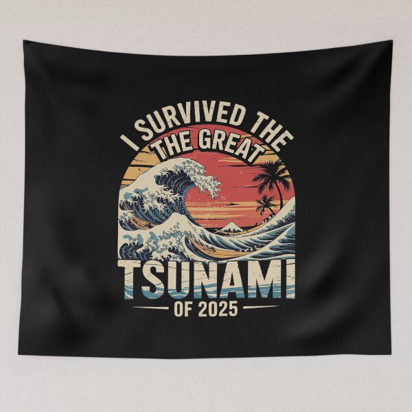 Item preview, Epic Survival I Survived The Great Hawaii Tsunami of 2025 44  designed and sold by CombatTask.