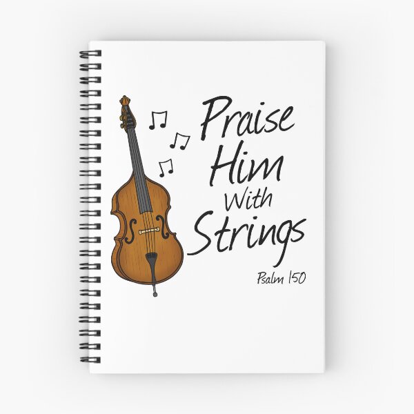 Item preview, Double Bass, Praise Him With Strings, Church Bassist designed and sold by doodlerob.