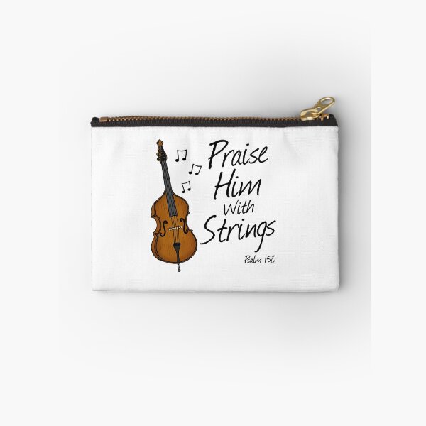 Item preview, Double Bass, Praise Him With Strings, Church Bassist designed and sold by doodlerob.