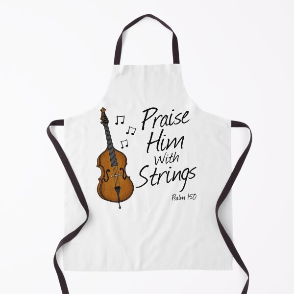 Item preview, Double Bass, Praise Him With Strings, Church Bassist designed and sold by doodlerob.