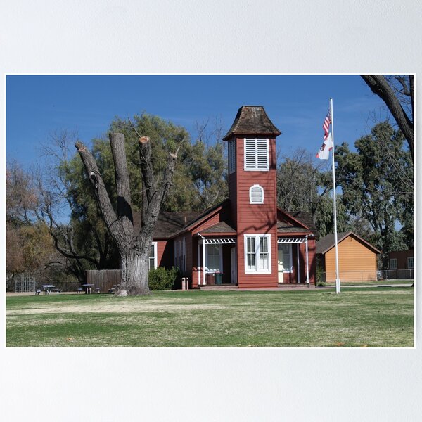 Item preview, Ballard’s 1882 Little Red Schoolhouse – A California Landmark Preserved in Time designed and sold by Armadillo222.