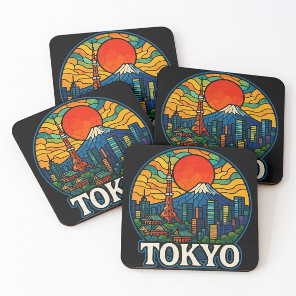 Item preview, Tokyo Japan Stained Glass Art designed and sold by TomFrontierArt.