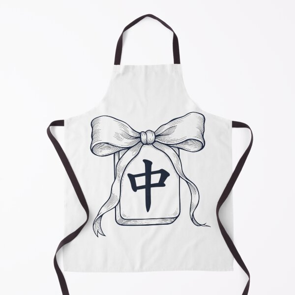 Item preview, Mahjong Coquette Cute Bow Tile designed and sold by TheBeesForYou.