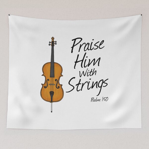 Item preview, Christian Cello, Praise Him With Strings, Church Cellist designed and sold by doodlerob.