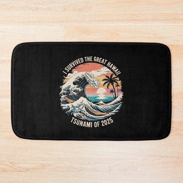Item preview, Epic Survival I Survived The Great Hawaii Tsunami of 2025 51  designed and sold by MythWoot.
