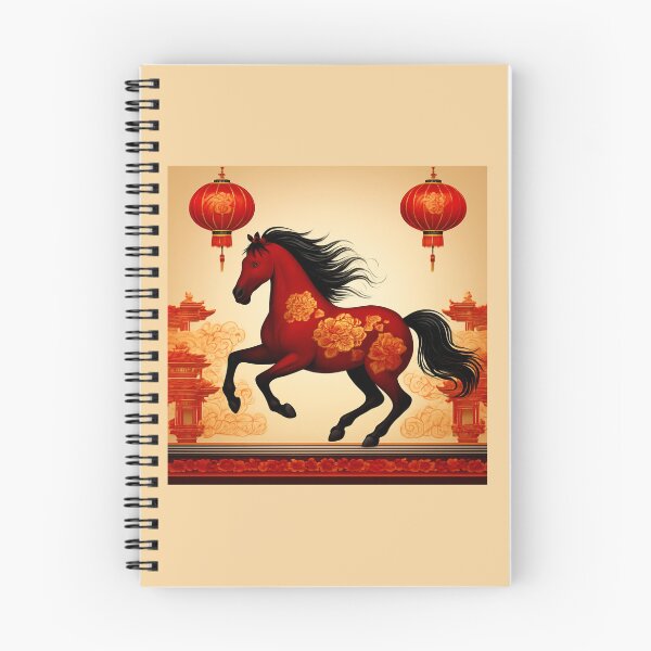 Item preview,  Fire Horse of Luck and Protection 2026 designed and sold by Zofia Sosnecka.