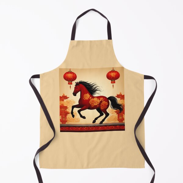 Item preview, Fire Horse of Luck and Protection 2026 designed and sold by Zofia Sosnecka.