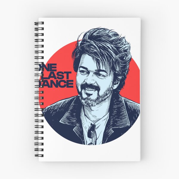 Item preview, Thalapathy Vijay - One Last Dance Minimalist Sketch Art designed and sold by Vecta designs.