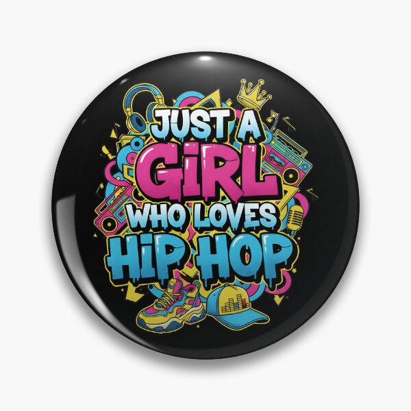 Item preview, Just A Girl Who Loves Hip Hop Music designed and sold by Leonardo Palumbo.