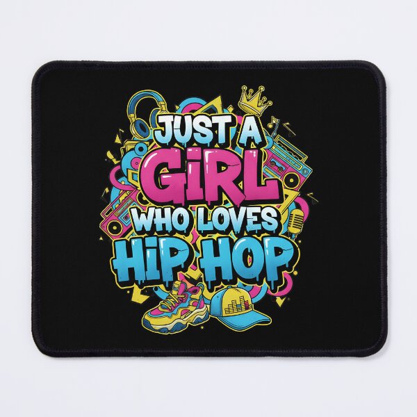 Item preview, Just A Girl Who Loves Hip Hop Music designed and sold by Leonardo Palumbo.