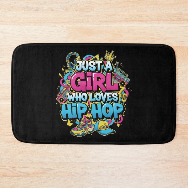Item preview, Just A Girl Who Loves Hip Hop Music designed and sold by Leonardo Palumbo.