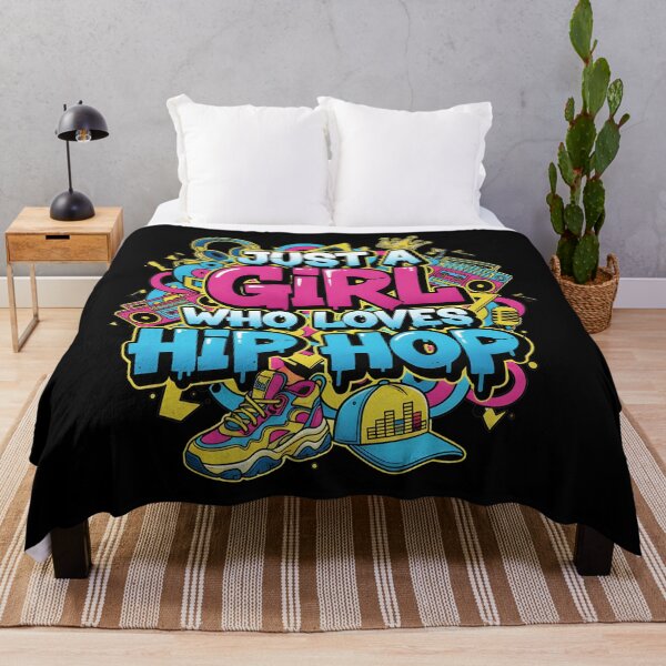 Item preview, Just A Girl Who Loves Hip Hop Music designed and sold by Leonardo Palumbo.
