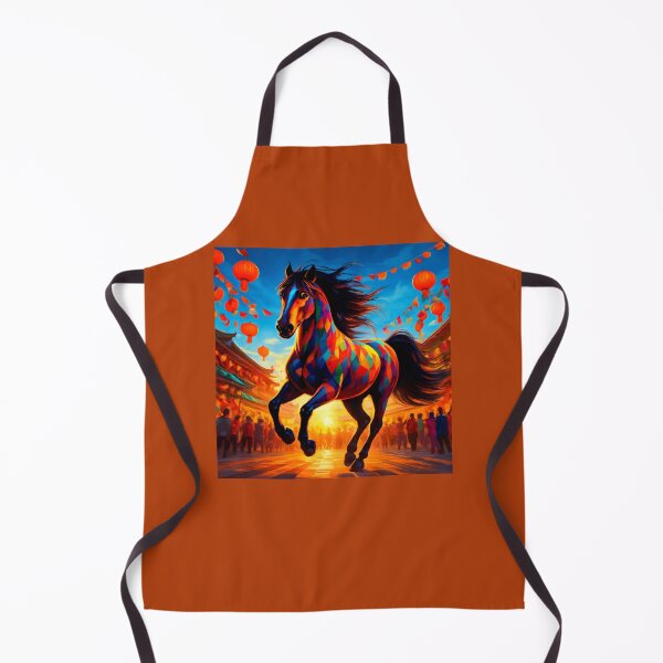 Item preview, Fire Horse of Luck and Protection 2026 designed and sold by Zofia Sosnecka.