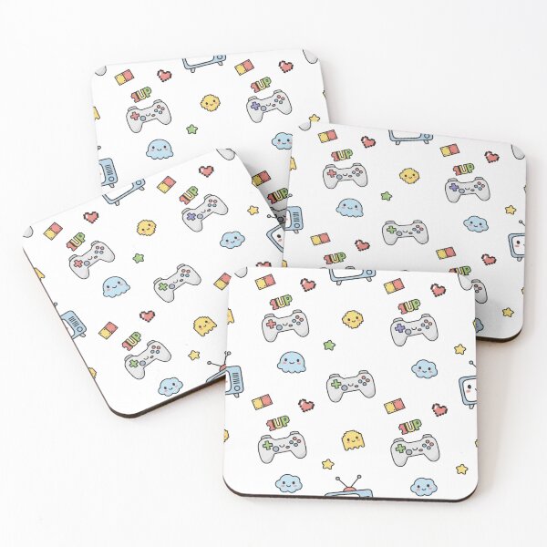 Item preview, Game Night Parade – Cute Video Game Pattern Illustration designed and sold by unthinkabletees.
