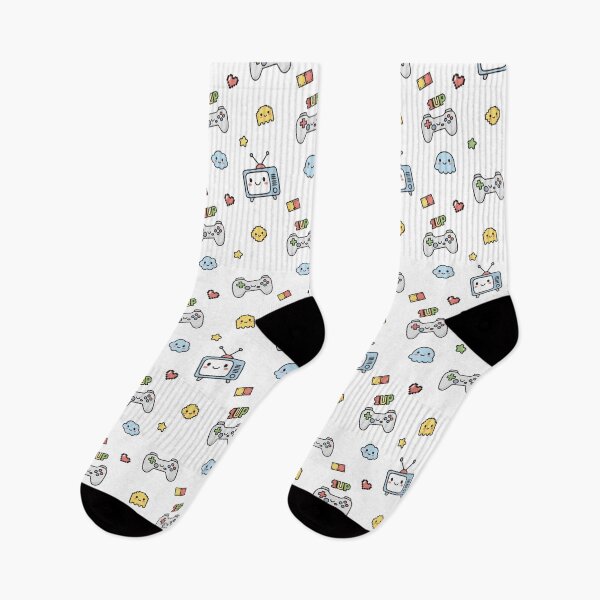 Item preview, Game Night Parade – Cute Video Game Pattern Illustration designed and sold by unthinkabletees.