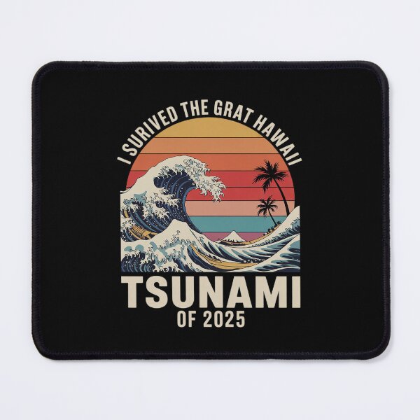 Item preview, Epic Survival I Survived The Great Hawaii Tsunami of 2025  designed and sold by MythWoot.
