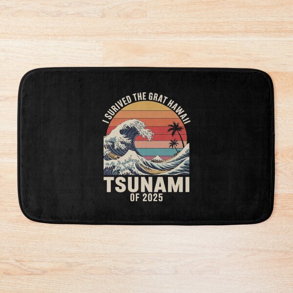 Item preview, Epic Survival I Survived The Great Hawaii Tsunami of 2025  designed and sold by MythWoot.