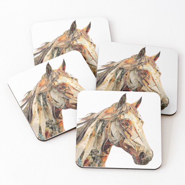 Item preview, Collage horse designed and sold by MendaciousMina.