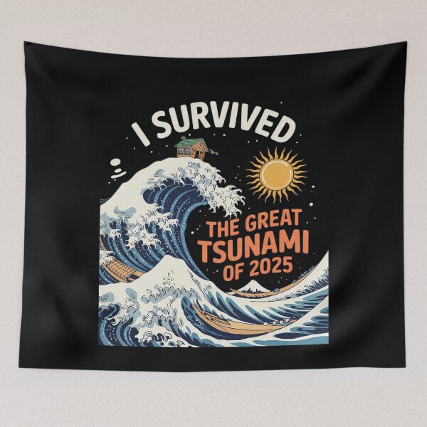 Item preview,  I Survived The Great Hawaii Tsunami of 2025 4  designed and sold by MythWoot.