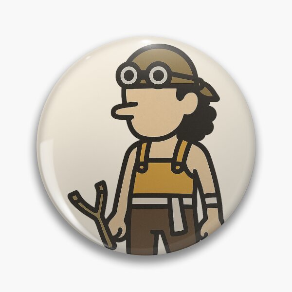 Item preview, One Piece – Usopp – Minimalist Icon designed and sold by AnimeShin.