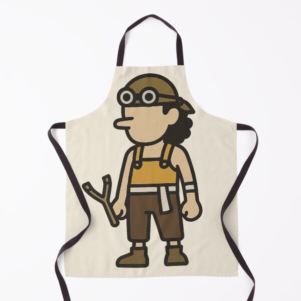 Aperçu de l'œuvre One Piece – Usopp – Icône minimaliste créée et vendue par AnimeShin.