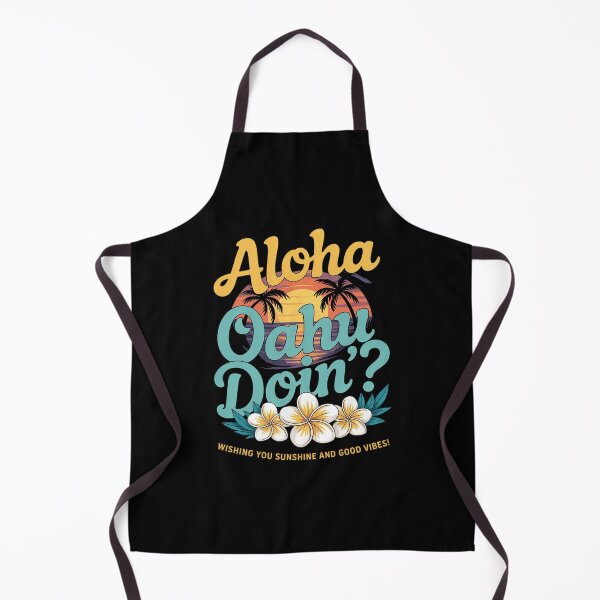 Item preview, Oahu pun hibiscus flower relaxing friendly Hawaii designed and sold by MythWoot.