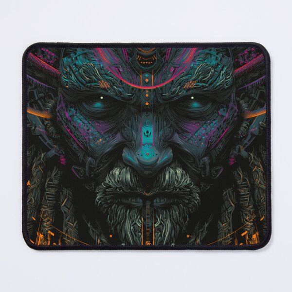 Item preview, Cyber Techno Guardian Deity designed and sold by DarkSpaceVibes.